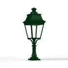 Roger Pradier - Borne Avenue 3 N°5 LED Warm Vert 067 Diffuseur clair