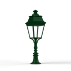 Roger Pradier - Borne Avenue 3 N°6 LED Warm Vert 067 Diffuseur clair
