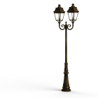 Roger Pradier - Lampadaire Avenue 3 N°8 Patiné doré 009