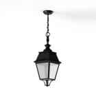 Roger Pradier - Suspension Avenue 4 N°1 LED 35W 2700°K Noir 000 PMMA clair structuré