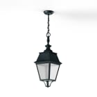 Roger Pradier - Suspension Avenue 4 N°1 LED 35W 3000°K vert de gris 008 PMMA clair structuré