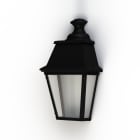 Roger Pradier - Applique Avenue 4 N°2 LED 35W 2700°K Noir 000 PMMA clair structuré