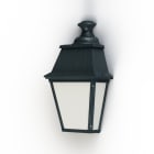 Roger Pradier - Applique Avenue 4 N°2 LED 35W 3000°K vert de gris 008 Diffuseur PMMA opale