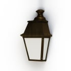 Roger Pradier - Applique Avenue 4 N°2 LED 35W 3000°K Patine dorée 009 Diffuseur PMMA opale