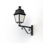 Roger Pradier - Applique Avenue 4 N°3 E27 opale Noir foncé 000