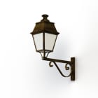 Roger Pradier - Applique Avenue 4 N°3 LED 35W 3000°K Patine dorée 009 Diffuseur opale