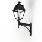 Roger Pradier - Applique Avenue 4 N°4 E27 clair Noir foncé 000