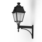 Roger Pradier - Applique Avenue 4 N°4 LED 35W 2700°K Noir 000 PMMA clair structuré