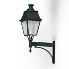 Roger Pradier - Applique Avenue 4 N°4 LED 35W 3000°K vert de gris 008 PMMA clair structuré