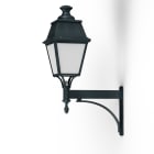 Roger Pradier - Applique Avenue 4 N°4 LED 35W 3000°K Patine vert de gris 008 Diffuseur opale