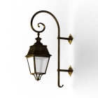 Roger Pradier - Applique Avenue 4 N°5 LED 35W 3000°K Patine dorée 009 PMMA clair structuré