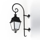 Roger Pradier - Applique Avenue 4 N°5 E27 opale Noir foncé 000