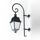 Roger Pradier - Applique Avenue 4 N°5 LED 35W 3000°K Patine vert de gris 008 Diffuseur opale