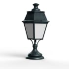 Roger Pradier - Borne Avenue 4 N°6 LED 35W 2700°K Patine vert de gris 008 Diffuseur opale