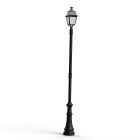 Roger Pradier - Lampadaire Avenue 4 N°8 LED 35W 2700°K Noir 000 Diffuseur opale