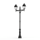 Roger Pradier - Lampadaire Avenue 4 N°9 E27 clair Noir foncé 000