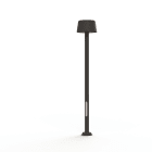 Roger Pradier - Lampadaire Bark N°1 LED 41W - 2700K Gris noir 107