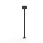 Roger Pradier - Lampadaire Bark N°2 LED 41W - 2700K Gris noir 107