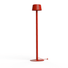 Roger Pradier - Roger Pradier - Lampadaire Bark N°3 LED 41W - 2700°K Rouge 056 Prise type J