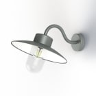 Roger Pradier - Applique Belcour N°1 clair Gris métal 023