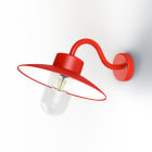 Roger Pradier - Applique Belcour N°1 clair Rouge signalisation 056