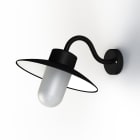Roger Pradier - Applique Belcour N°1 opale Noir foncé 000