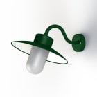 Roger Pradier - Applique Belcour N°1 opale Vert sapin 067