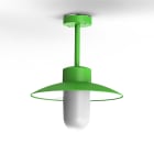 Roger Pradier - Roger Pradier - Plafonnier Belcour N°2 opale Vert jaune 015