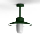 Roger Pradier - Roger Pradier - Plafonnier Belcour N°2 opale Vert Anglais 019
