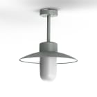 Roger Pradier - Roger Pradier - Plafonnier Belcour N°2 opale Gris métal 023