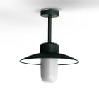 Roger Pradier - Plafonnier Belcour N°2 opale Gris ardoise 059