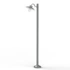 Roger Pradier - Lampadaire Belcour N°4 clair Gris métal 023