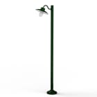 Roger Pradier - Lampadaire Belcour N°4 opale Vert Anglais 019