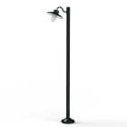 Roger Pradier - Lampadaire Belcour N°4 opale Gris ardoise 059