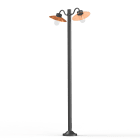 Roger Pradier - Lampadaire Belcour N°5 clair Cuivre vernis sans patine 084