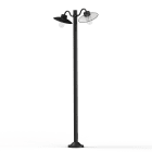 Roger Pradier - Lampadaire Belcour N°5 clair Noir foncé 000