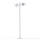Roger Pradier - Lampadaire Belcour N°5 clair Blanc 001