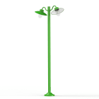 Roger Pradier - Lampadaire Belcour N°5 clair Vert jaune 015