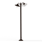 Roger Pradier - Lampadaire Belcour N°5 clair Rouille 046