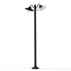Roger Pradier - Lampadaire Belcour N°5 clair Gris ardoise 059