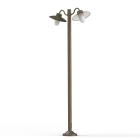 Roger Pradier - Lampadaire Belcour N°5 opale Grès 054