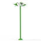 Roger Pradier - Lampadaire Belcour N°6 clair Vert jaune 015
