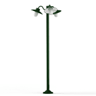 Roger Pradier - Lampadaire Belcour N°6 opale Vert Anglais 019