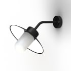 Roger Pradier - Applique Belcour N°8 opale Noir foncé 000