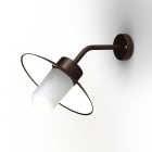 Roger Pradier - Applique Belcour N°8 opale Rouille 046