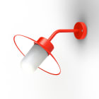 Roger Pradier - Applique Belcour N°8 opale Rouge signalisation 056
