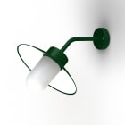 Roger Pradier - Applique Belcour N°8 opale Vert sapin 067