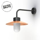 Roger Pradier - Roger Pradier - Applique Belcour N°9 opale Cuivre brut 082