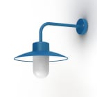 Roger Pradier - Applique Belcour N°9 opale Bleu Azur mat 134