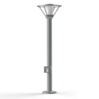 Roger Pradier - Borne Bermude N°4 prise type J Gris soie 105